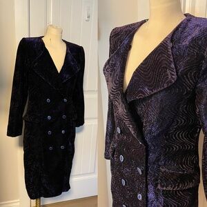 Vintage Lerner Shops glitter coat